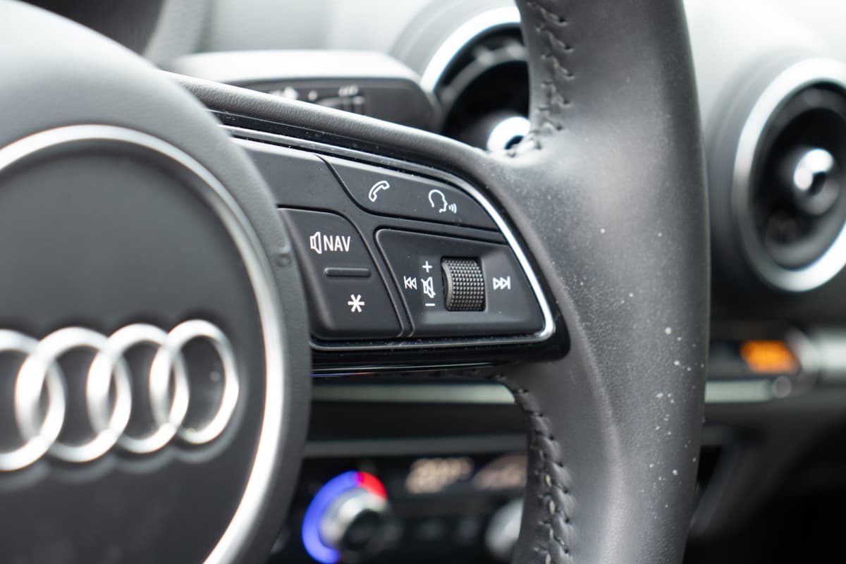 Steering controles detail