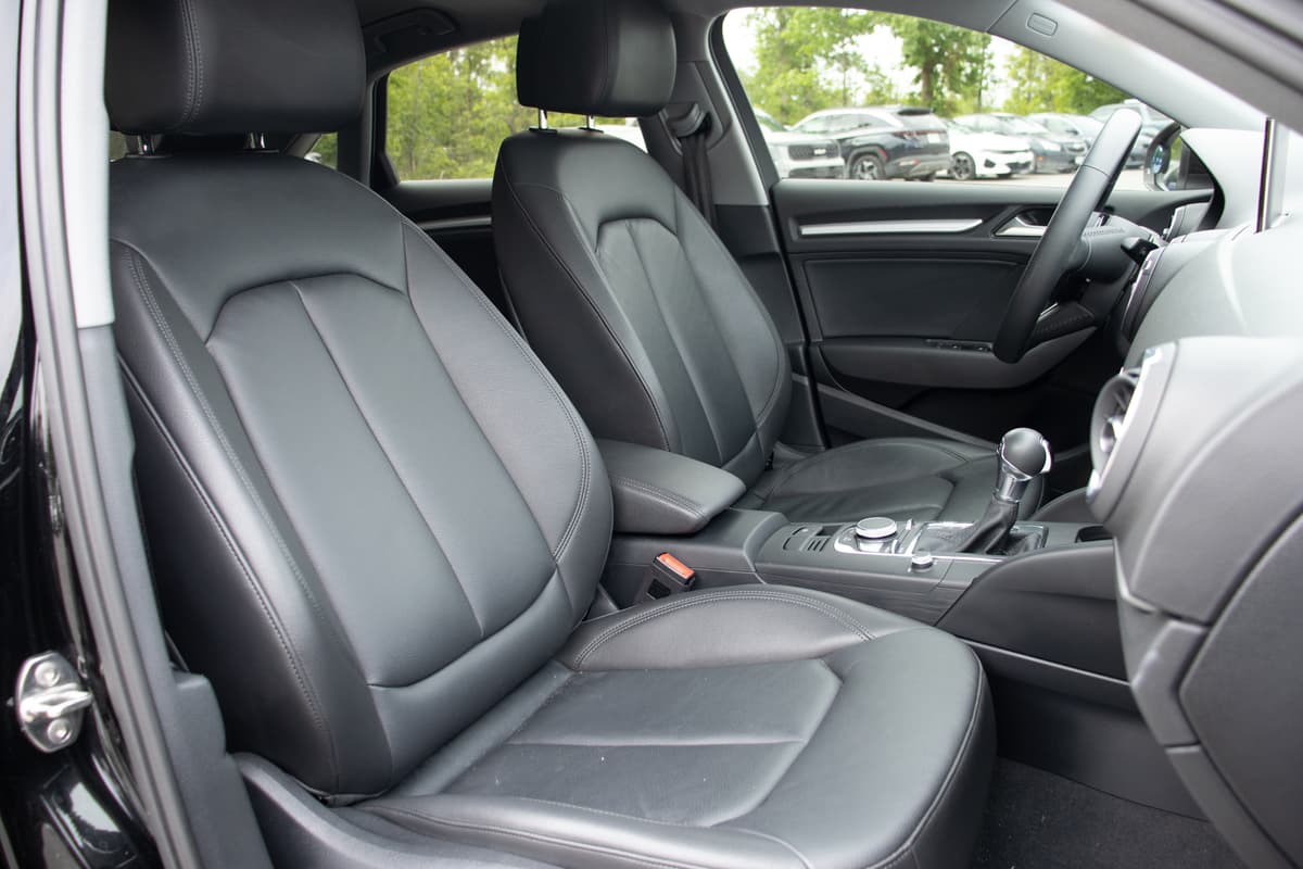 Passenger side seats display