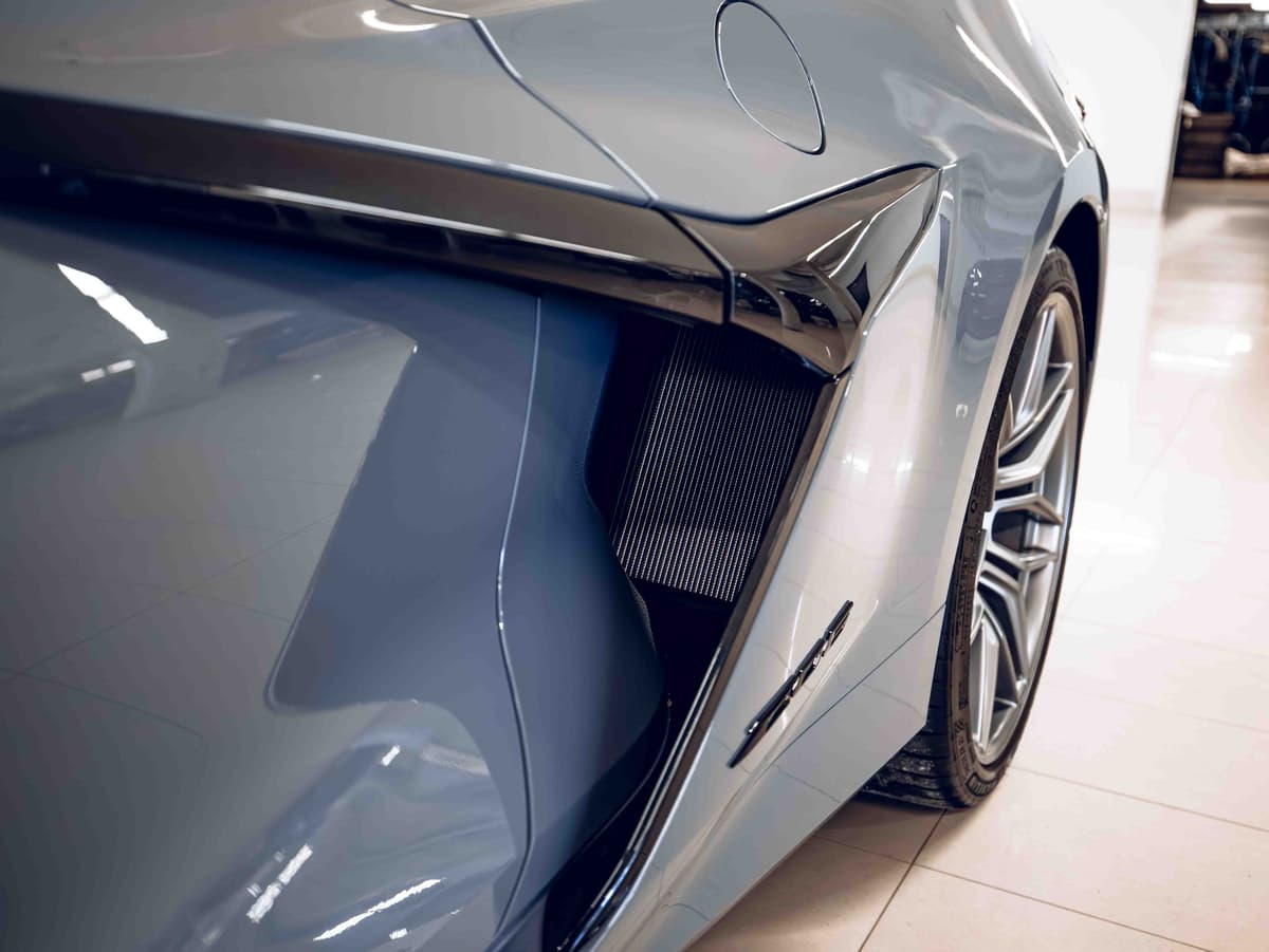 Air intake close-up