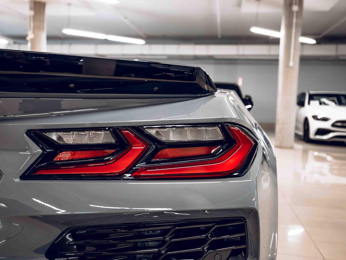 Taillight close-up
