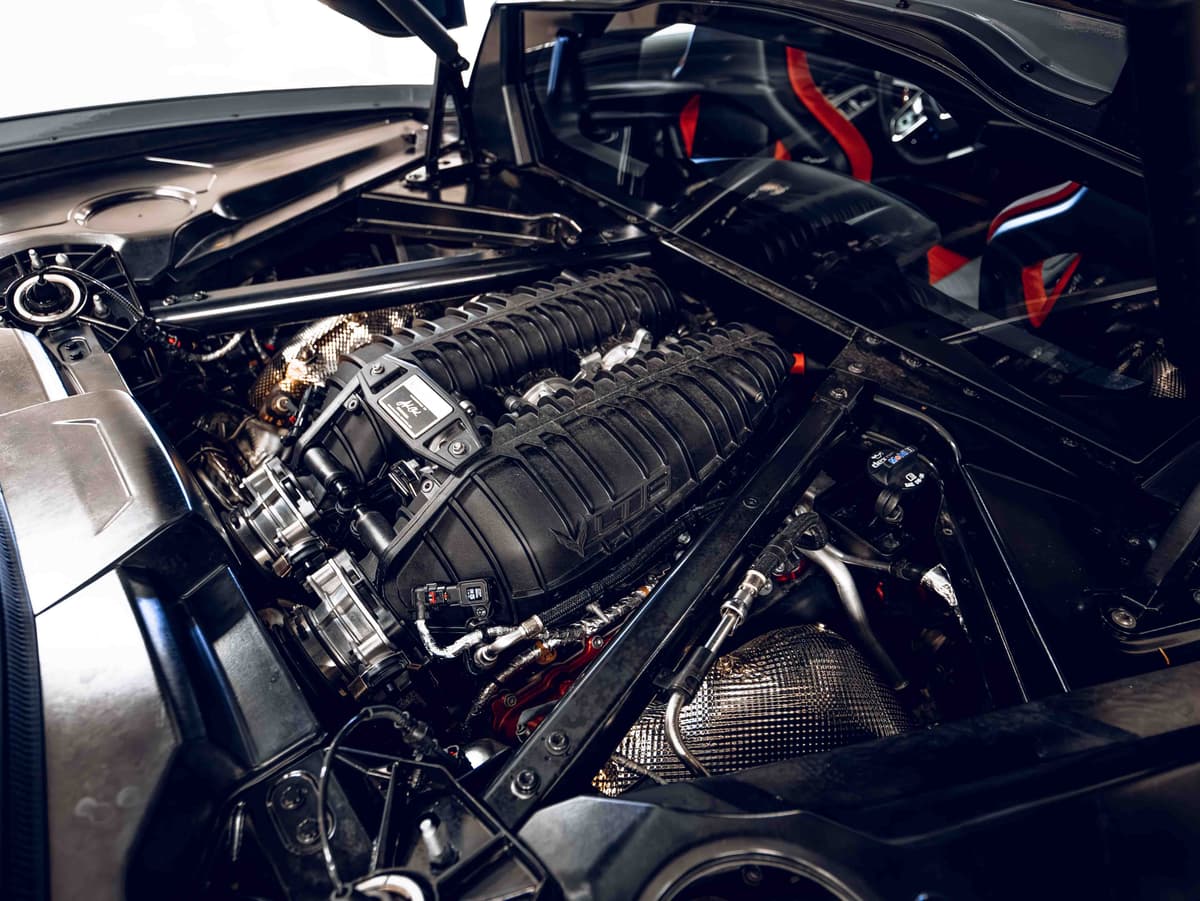 Engine close-up