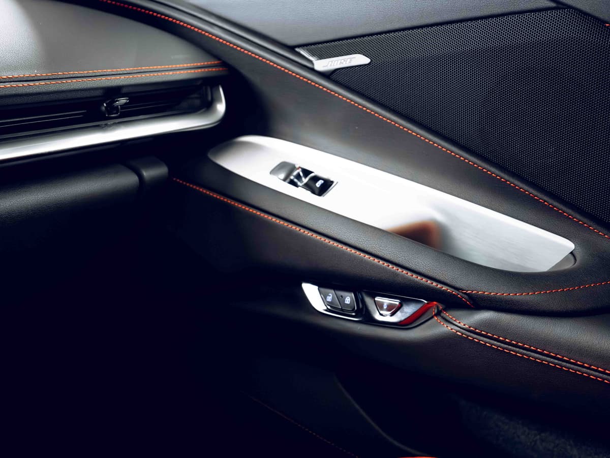 Passenger side door controls