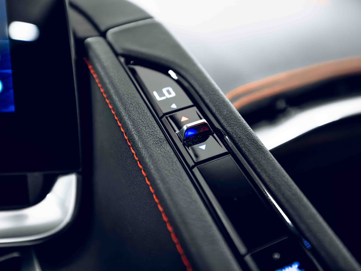 AC controls close-up