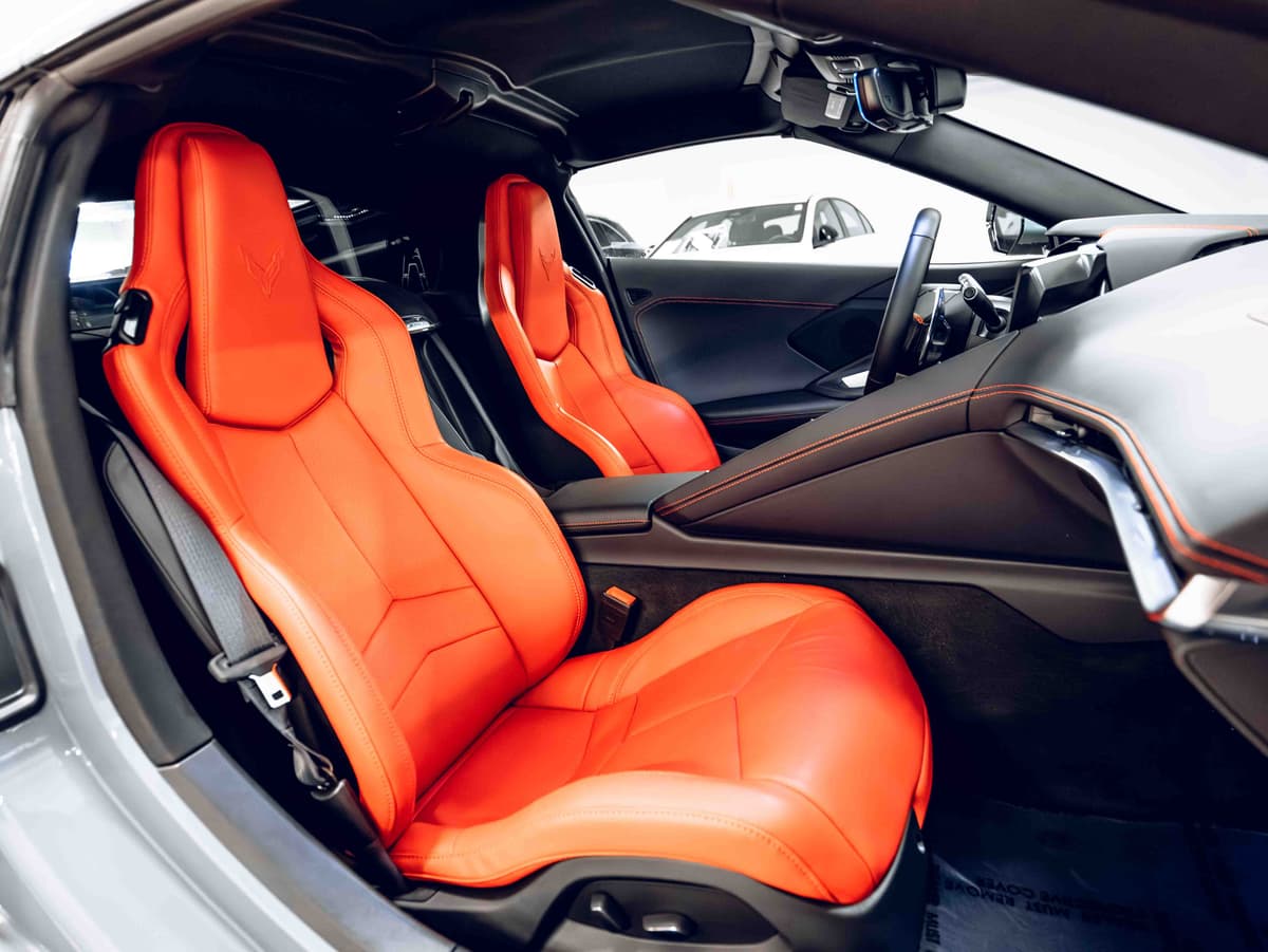 Passenger side seats display