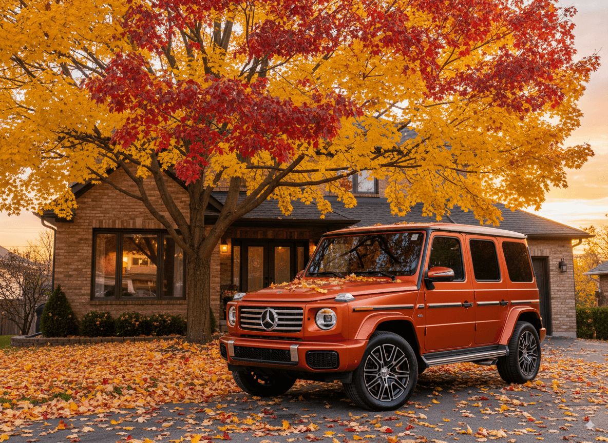 AI-enhanced front quarter shot