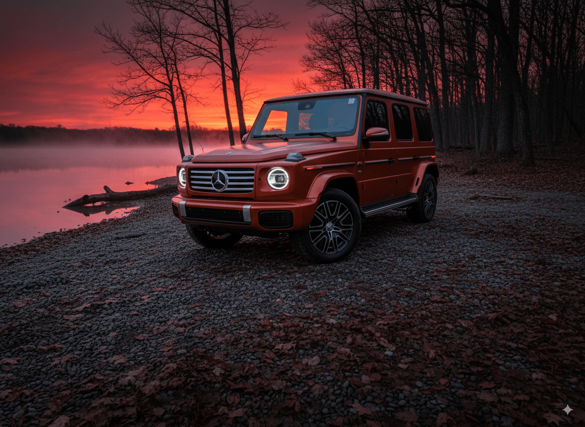 AI-enhanced front quarter shot