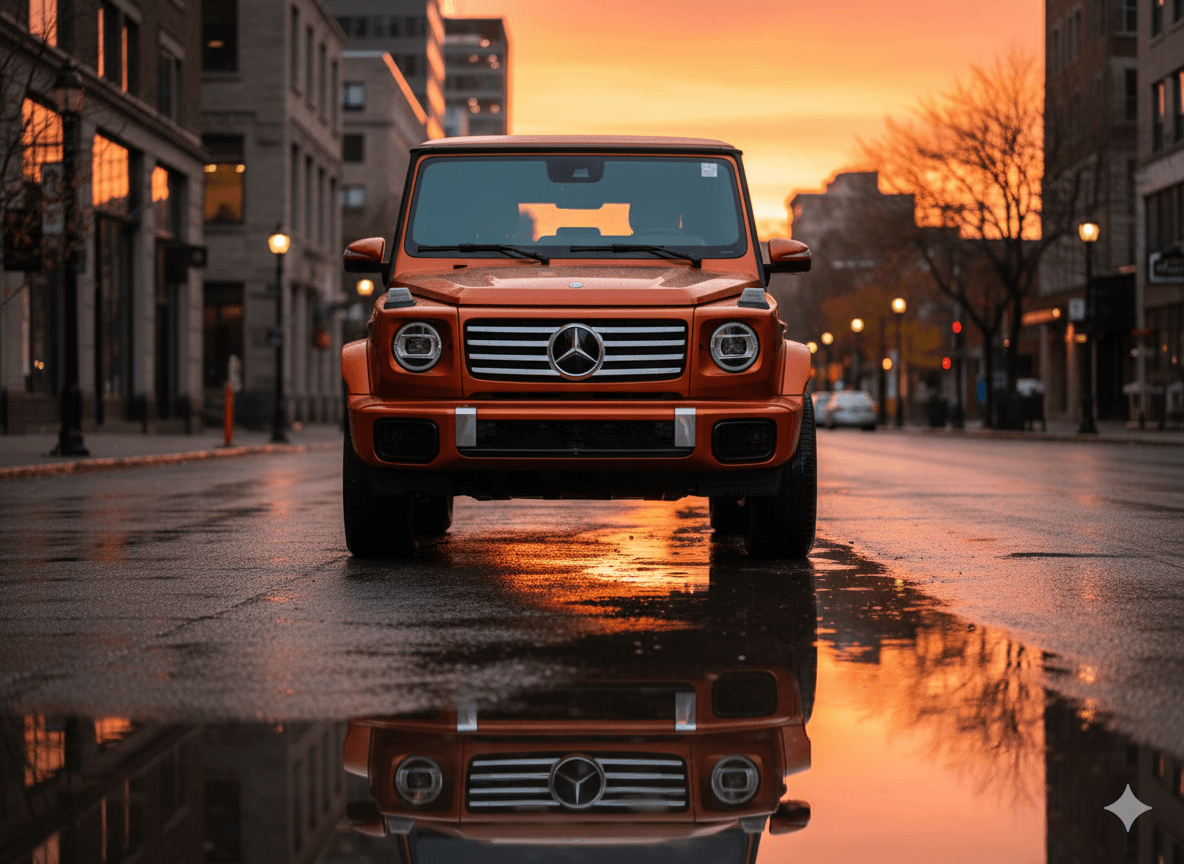 AI-Enhanced front shot