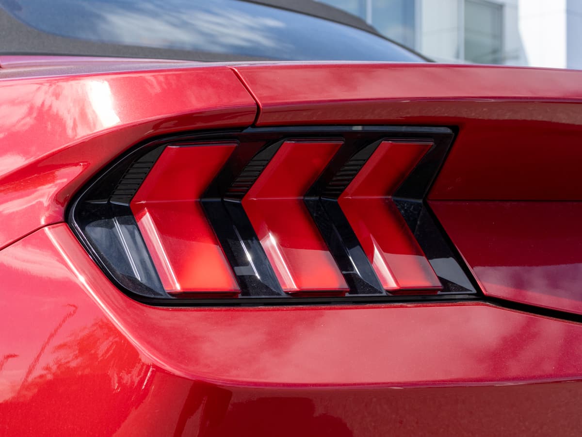 Taillight close-up