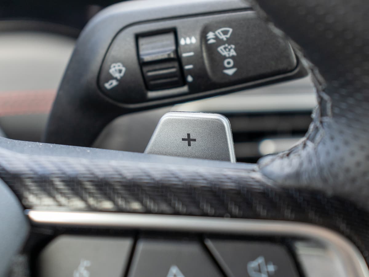 Paddle shift details