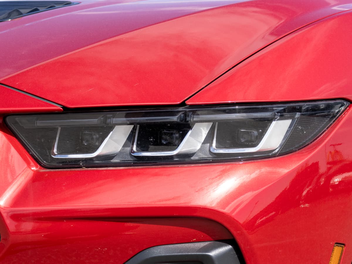 Headlight close-up