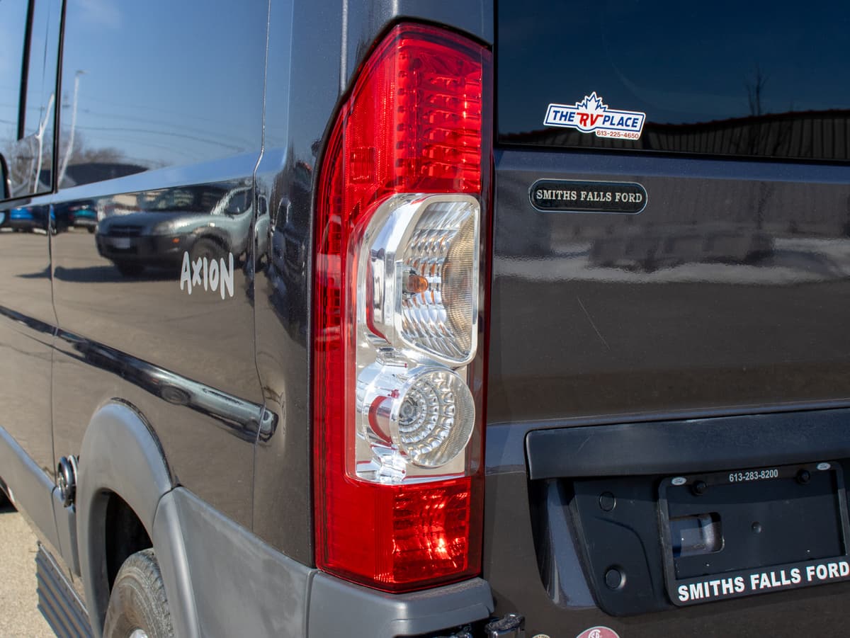 Taillight close-up