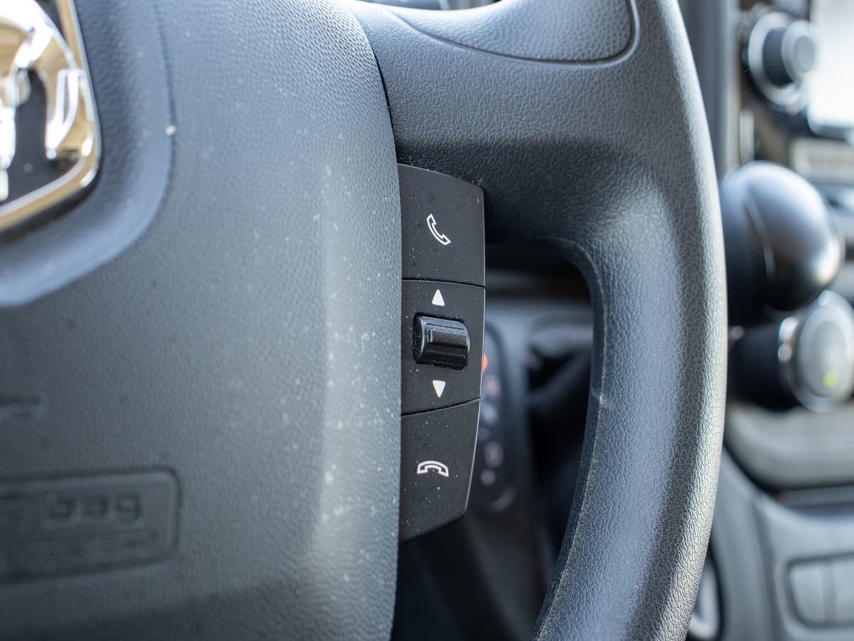 Steering controles detail