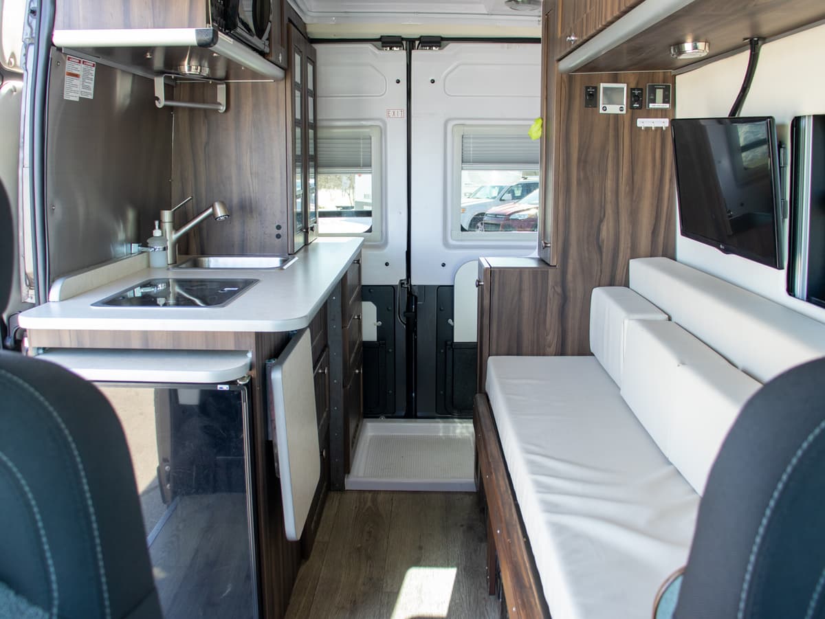 Interior panoramic shot