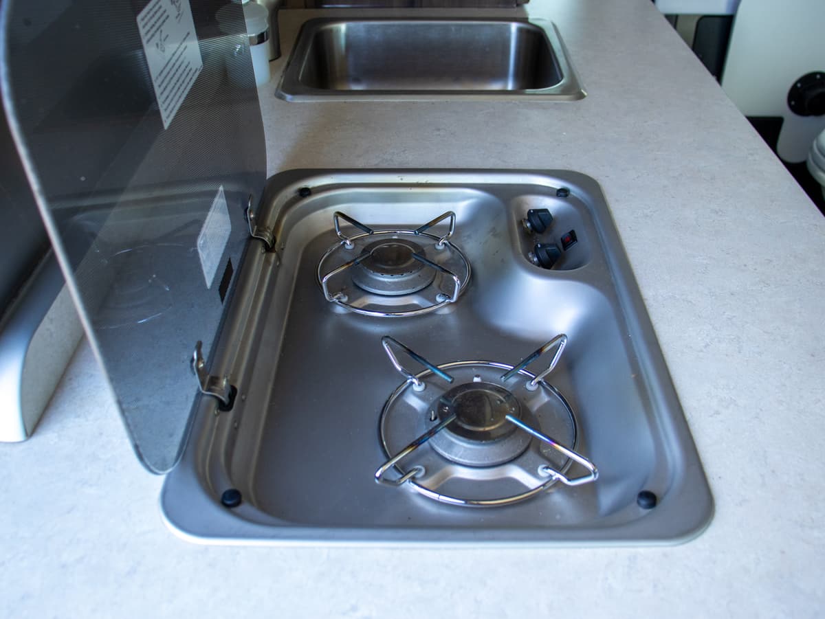 Stove close-up