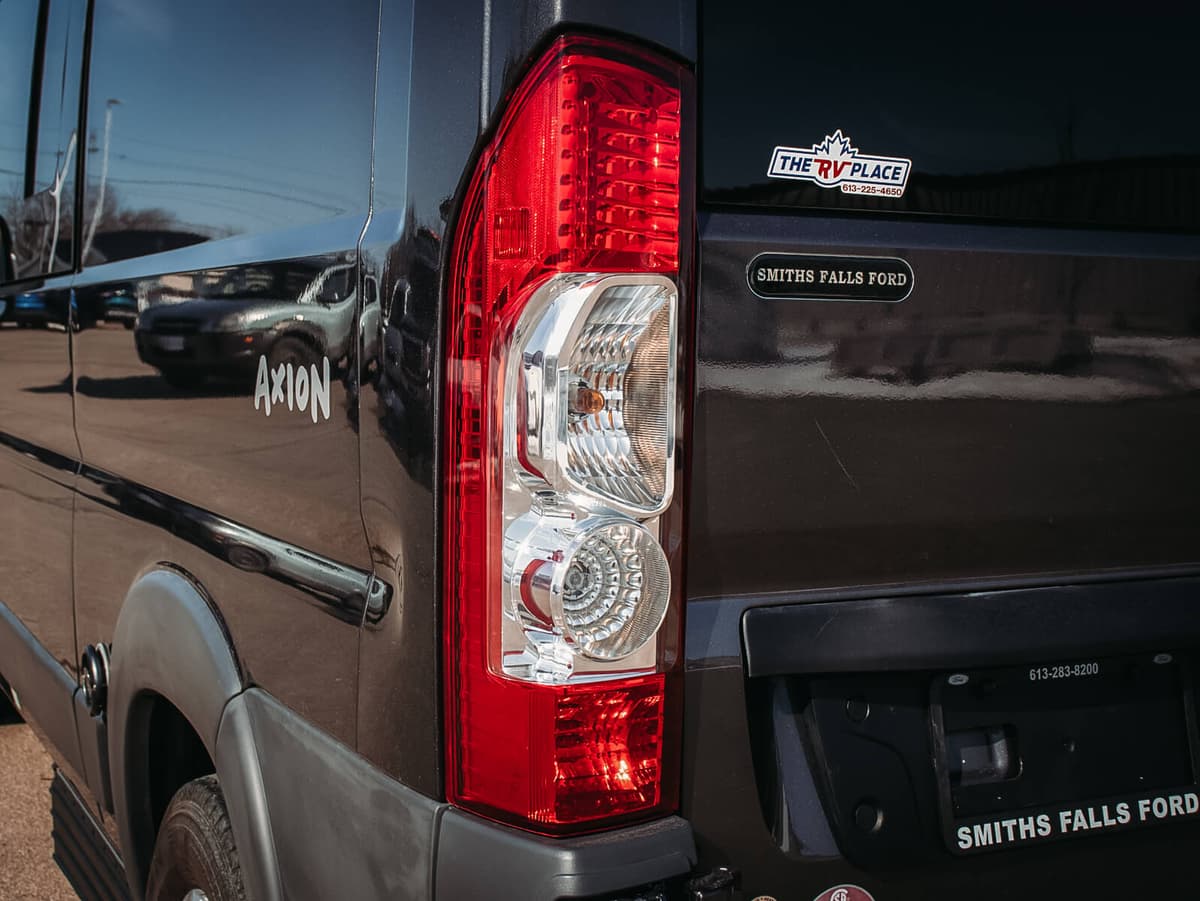 Taillight close-up