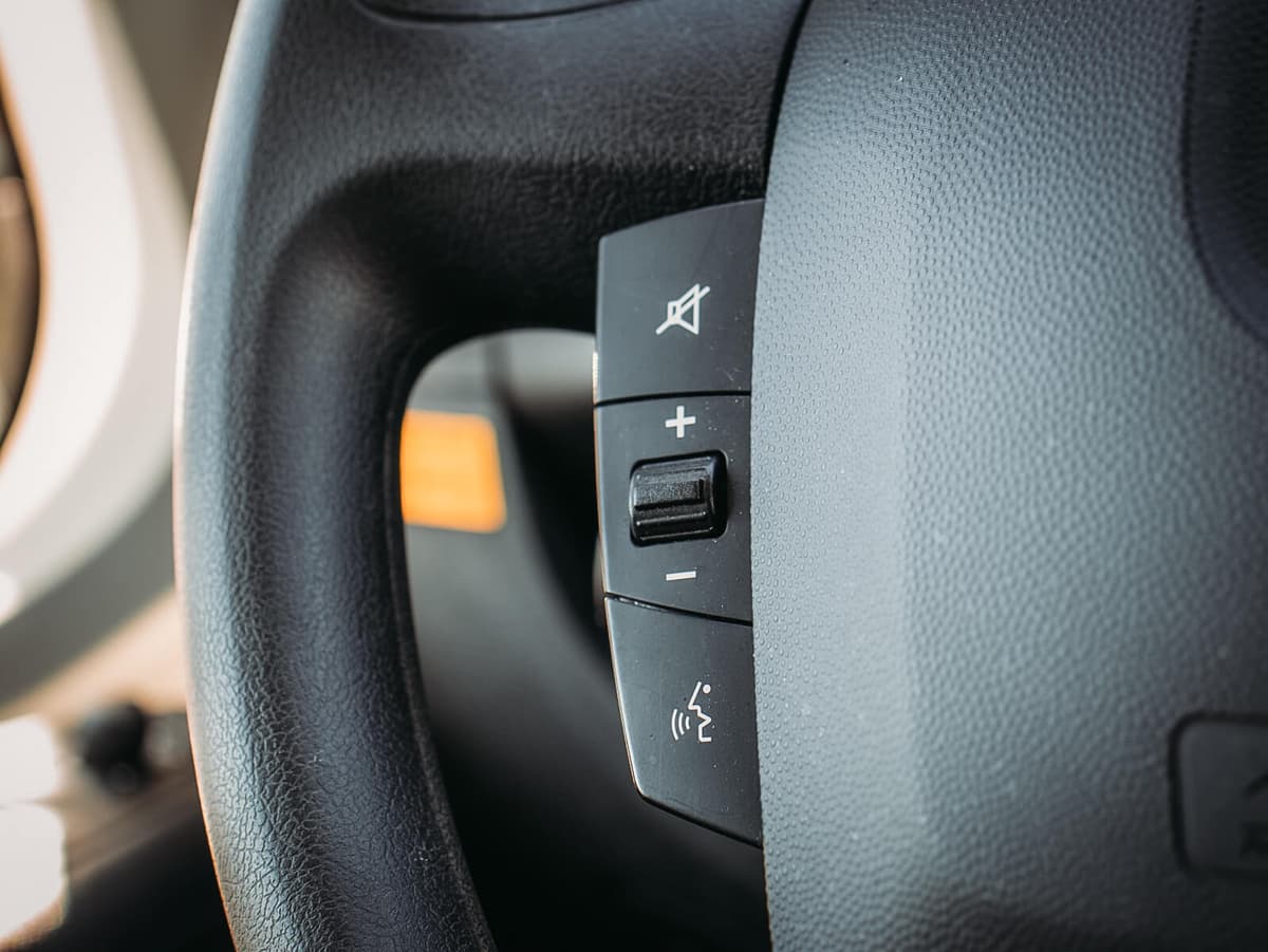 Steering controls detail