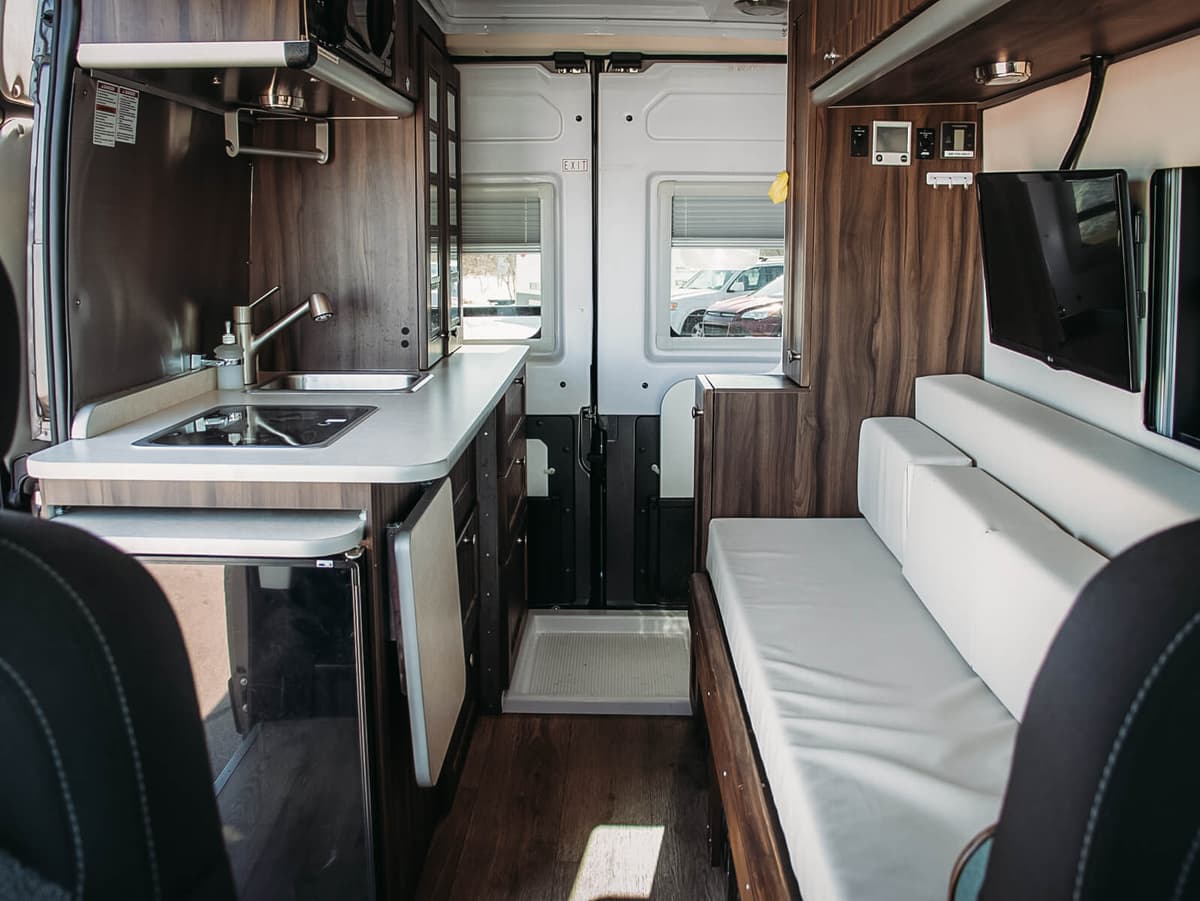 Interior panoramic shot