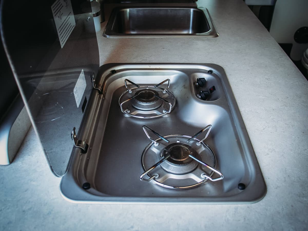 Stove close-up