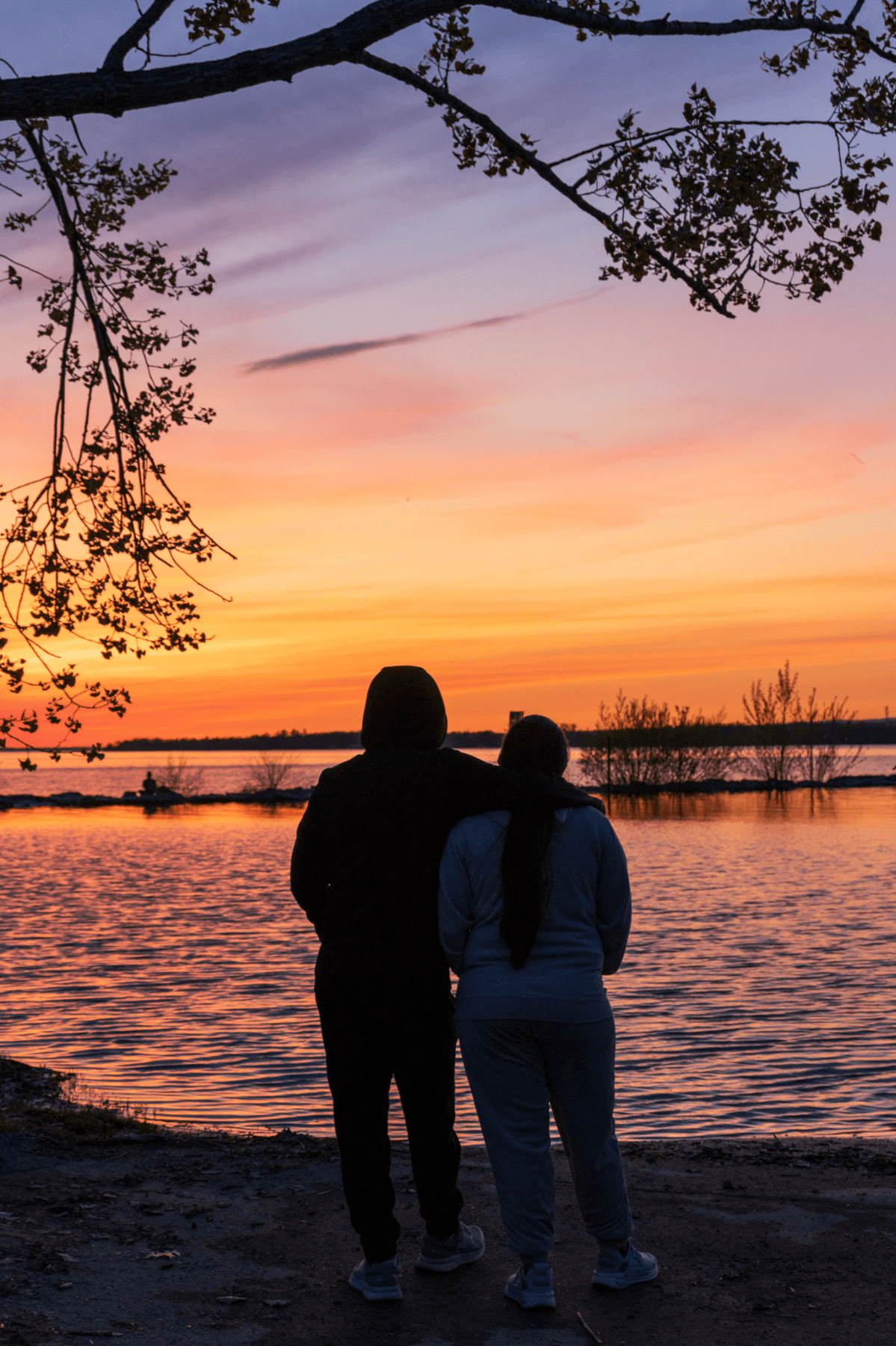 Britannia park sunset