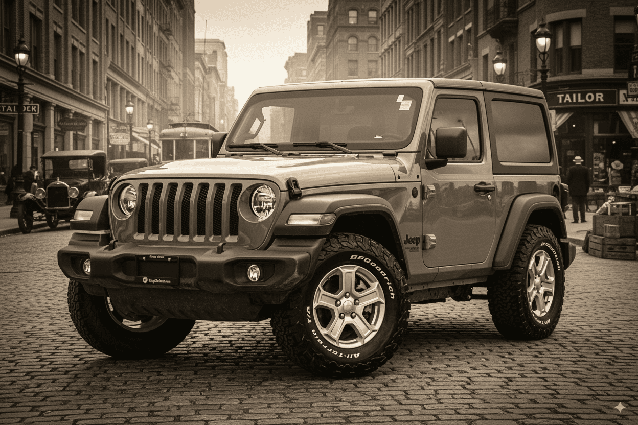 Anatomy of a Jeep Wrangler