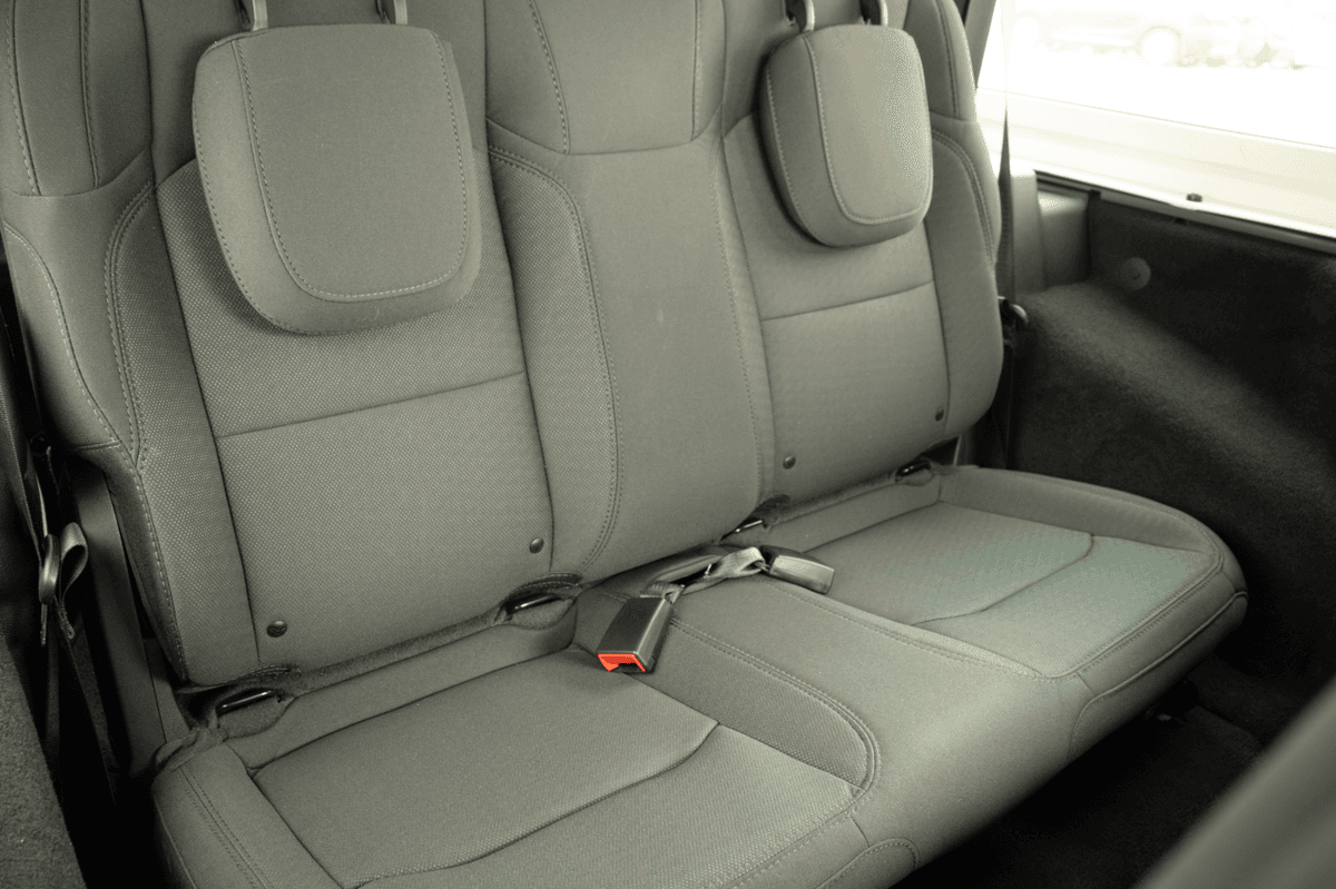 Rear seats details