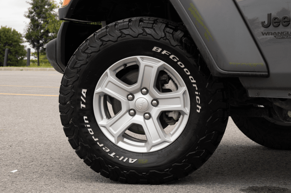 Wheel detail