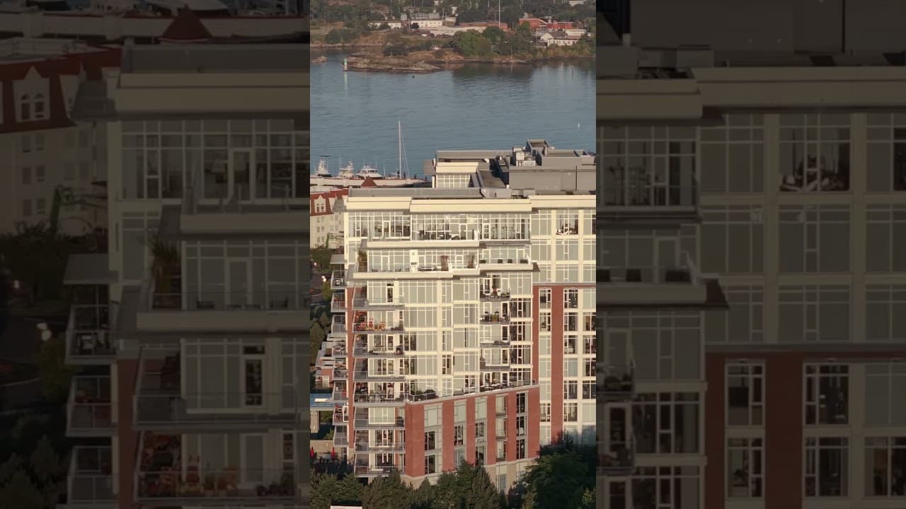 Downtown Vancouver Cityscape Drone Cinematic